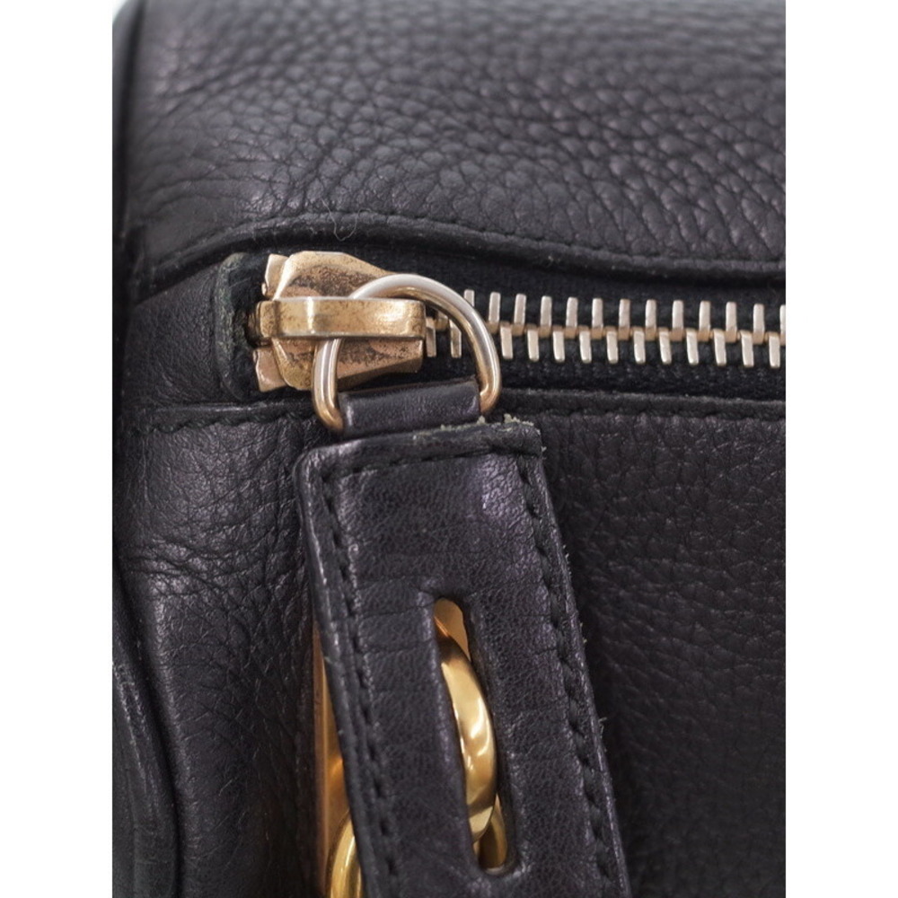 Prada Berlino Sound Black Leather Shoulder Bag - Picture 6 of 9